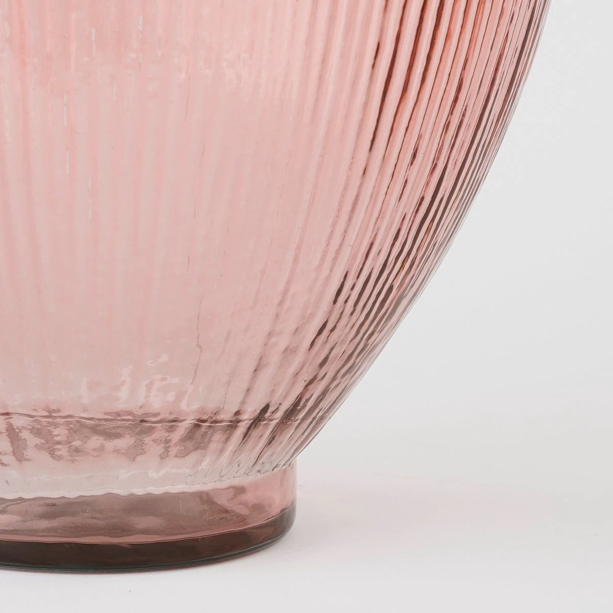 Decorative bottle of Firenza Light Pink by Mica Decorations