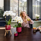 Kolibri Home | Flare sierpot - Red - Ø9cm by Kolibri Company