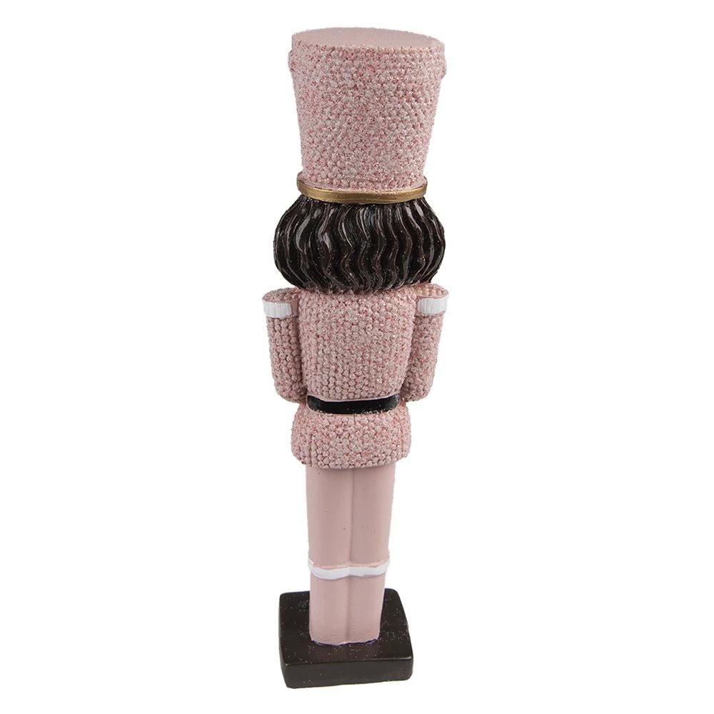 Decoration nutcracker 5x4x20 cm by Clayre & Eef.
