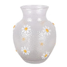 Vase Ø 13x16 cm Transparent Glass by Clayre & Eef.