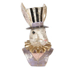 Decoration Statue Rabbit 14x12x27 cm Beige Plastic by Clayre & Eef.