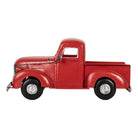 Decoration miniature car 45x22x21 cm red metal by Clayre & Eef.