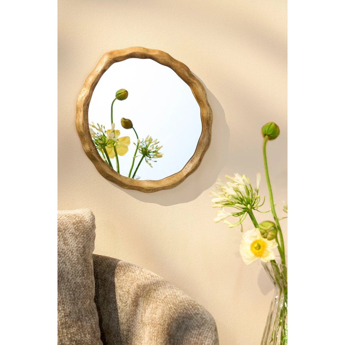 Wall mirror Nick Donkerbruin by Mica Decorations