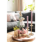 Candlestick Ø 10x15 cm by Clayre & Eef.