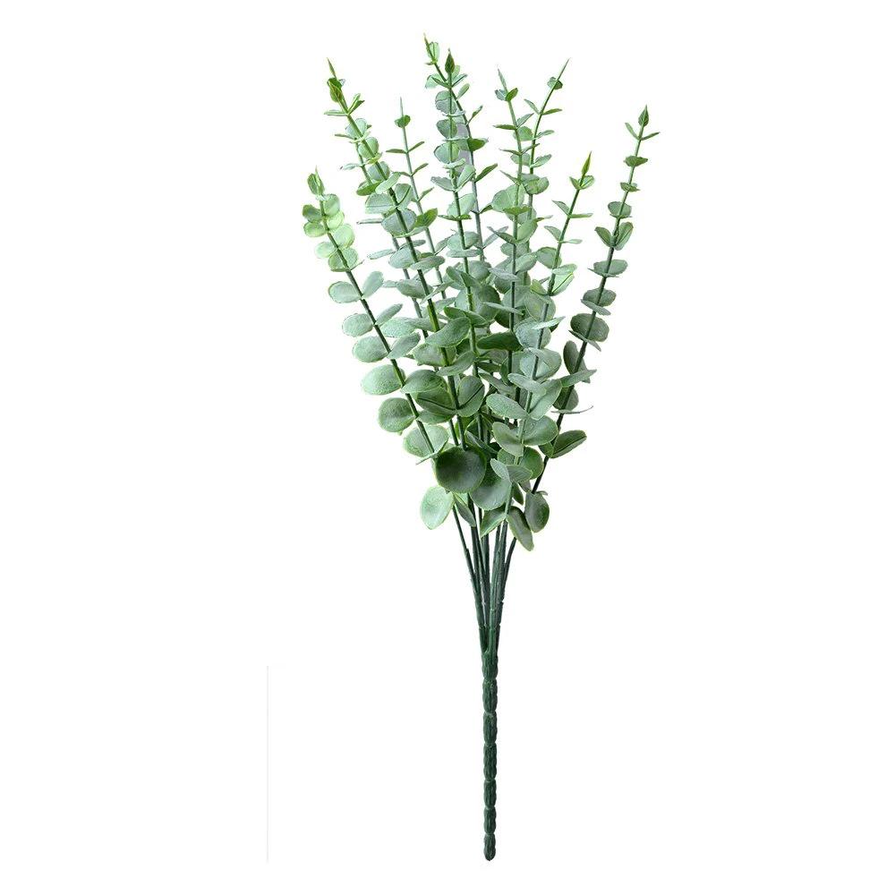 Kunstpflanze 50 cm aus grünem Kunststoff von Clayre & Eef.