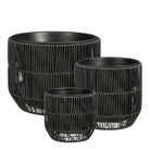 Flowerpot outside Peta Black by Mica Decorations