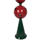 Christmas Decoration Statue Ø 31x193 cm Red Green Metal by Clayre & Eef.