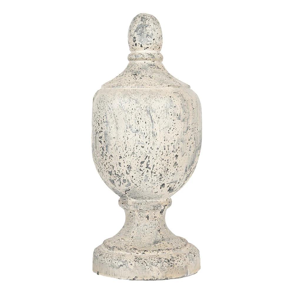 Decoration Ornament Ø 19x45 cm Beige ceramic material by Clayre & Eef.