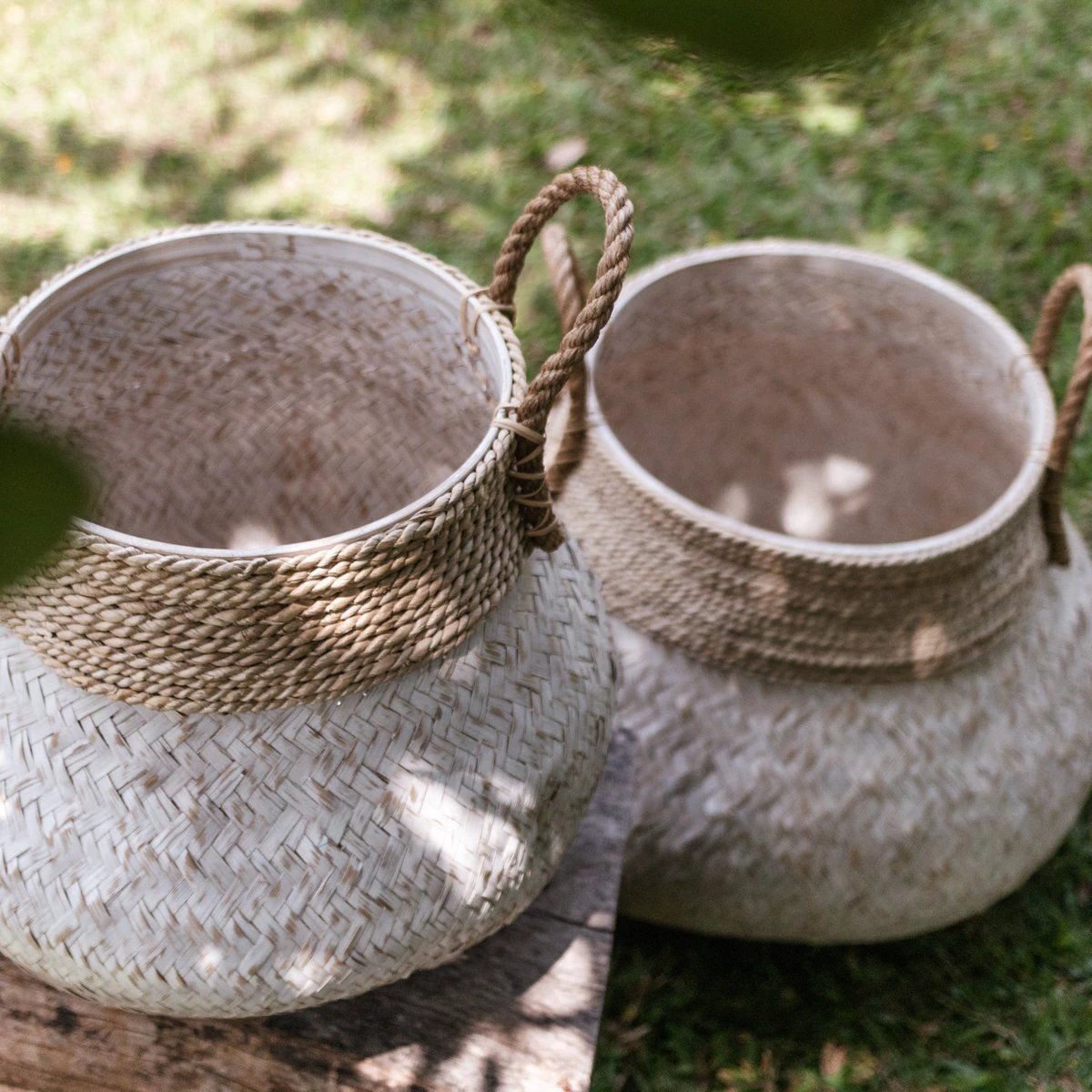 Basket | Laundry Basket | Plant Basket BENOA made from Bamboo (2 sizes) by Soeji