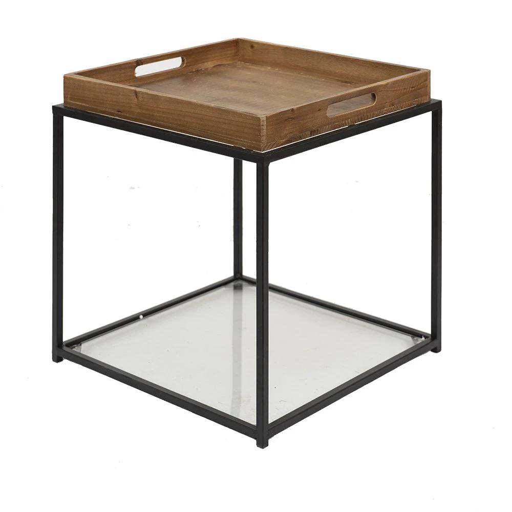 Side table 44x44x45 cm by Clayre & Eef.