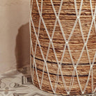 Laundry Basket with Lid KISA made from Banana Fibre by Soeji