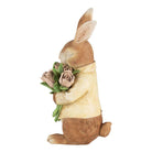 Dekorationsbild Hase 39 cm brauner Kunststoff von Clayre & Eef.