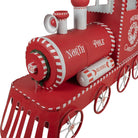 Christmas decoration train 310x65x136 cm red metal by Clayre & Eef.