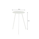 Side table outdoor Seattle White by Mica Decorations