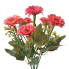 Artificial flower 30 cm pink plastic by Clayre & Eef.