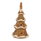 Tea light holder Christmas tree 11x8x17 cm Brown Ceramic by Clayre & Eef.