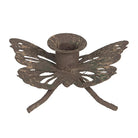 Candlestick butterfly 8x6x4 cm by Clayre & Eef.