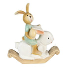 Decoration rabbit 10x4x11 cm by Clayre & Eef.
