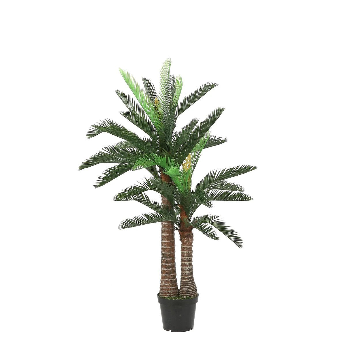Artificial plant Cycas green by Mica Decorations