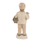 Decoration image child 9x7x18 cm beige plastic by Clayre & Eef.
