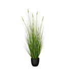 Artificial Plant Ornamental Grass White by Mica Decorations