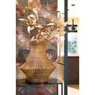 Decorative vase Fabiola Light brown by Mica Decorations