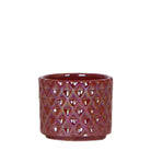 Kolibri Home | Diamond pearl sierpot - Red - Ø6cm by Kolibri Company