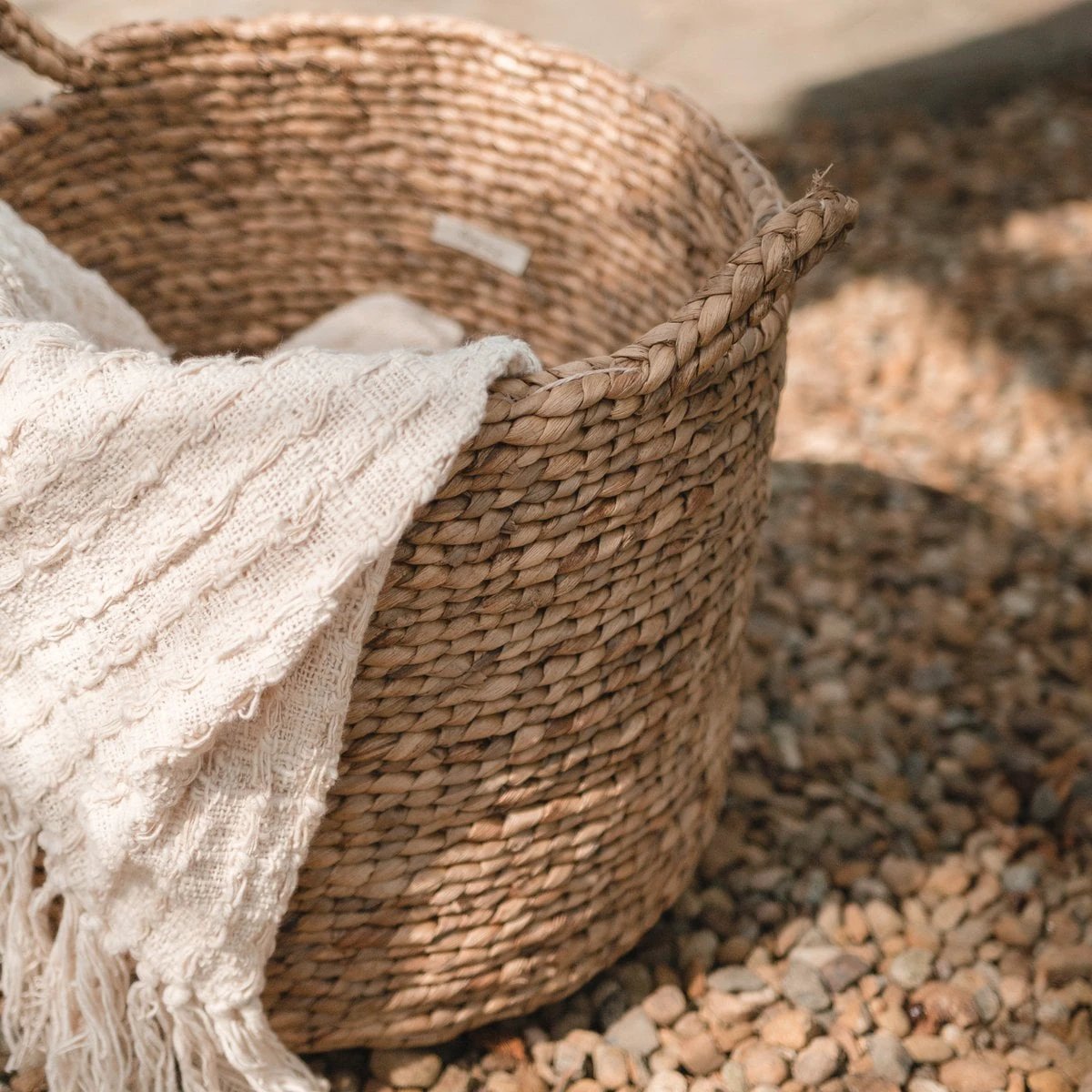 Laundry Basket | Plant Basket | Storage Basket BALAI made from Water Hyacinth (3 sizes) by Soeji