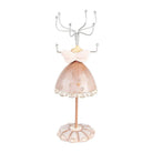 Jewelry standard beige, plastic and metal Ø 7x19 cm by Clayre & Eef.