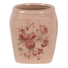 Blumentopf für Innenräume, rosa, 14x14x16 cm von Clayre & Eef.