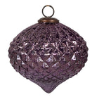 Christmas bauble Ø 13x11 cm by Clayre & Eef.