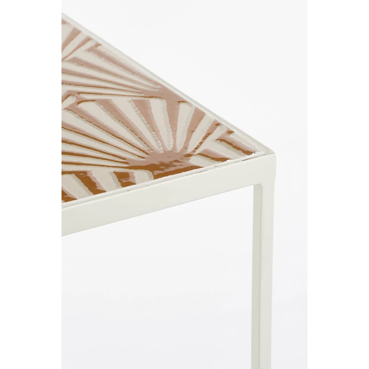 Side table set Odile Brown by Mica Decorations