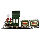 Christmas decoration image train 77x15x31 cm green metal by Clayre & Eef.
