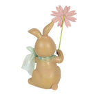 Dekorationshase mit Blume 9x9x17 cm von Clayre & Eef.