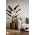 Plantenpot - Uyuni aged brass by Vase The World