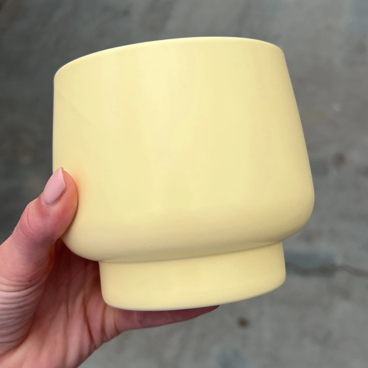 Kolibri Home | Scandic bloempot - Yellow - ⌀9cm by Kolibri Company