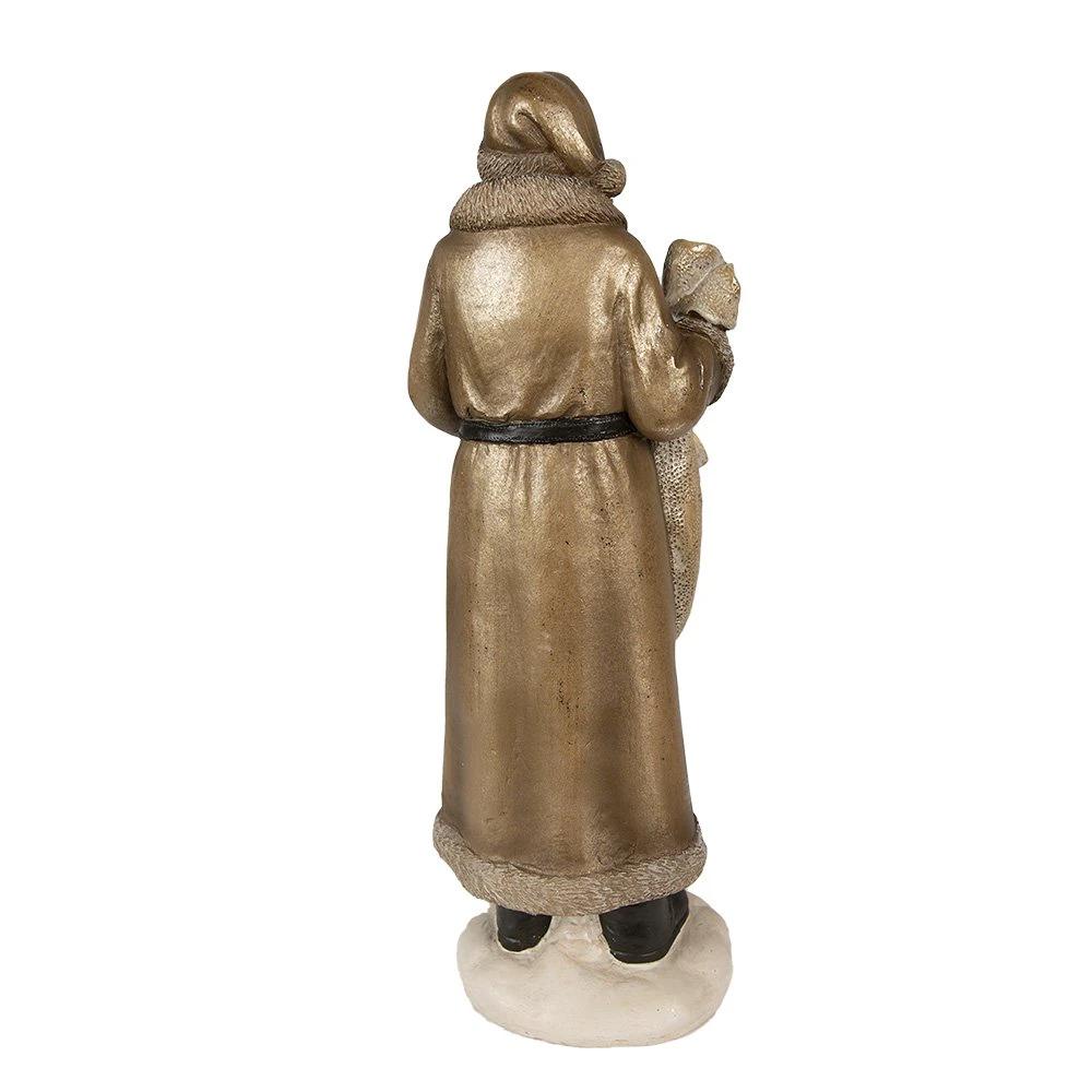 Decoration Santa Claus 11x11x30 cm by Clayre & Eef.