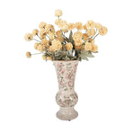 Vase Ø 15x32 cm Beige Ceramic by Clayre & Eef.