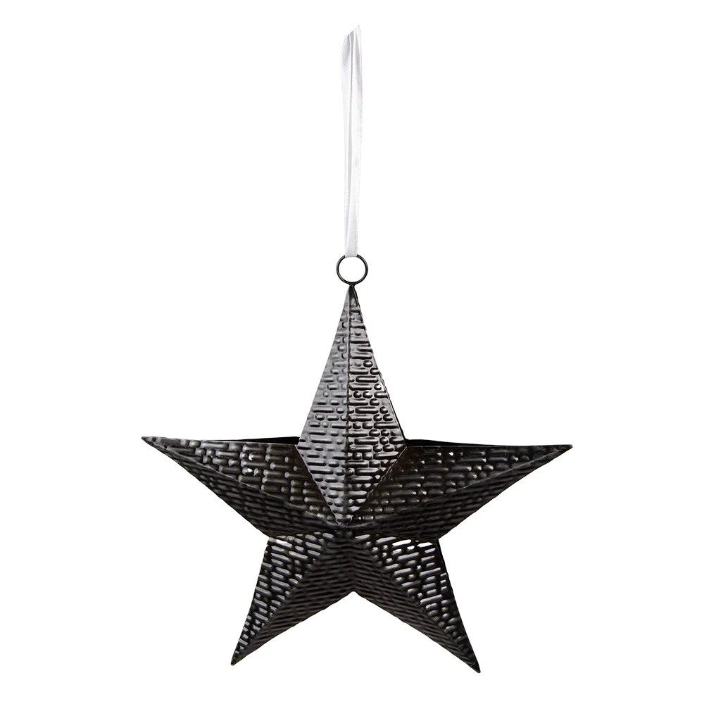 Decorative pendant star 25x6x27 cm by Clayre & Eef.