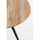 Side table set Jailey Brown by Mica Decorations