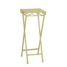 Plant stand outside Rosalie Light green by Mica Decorations