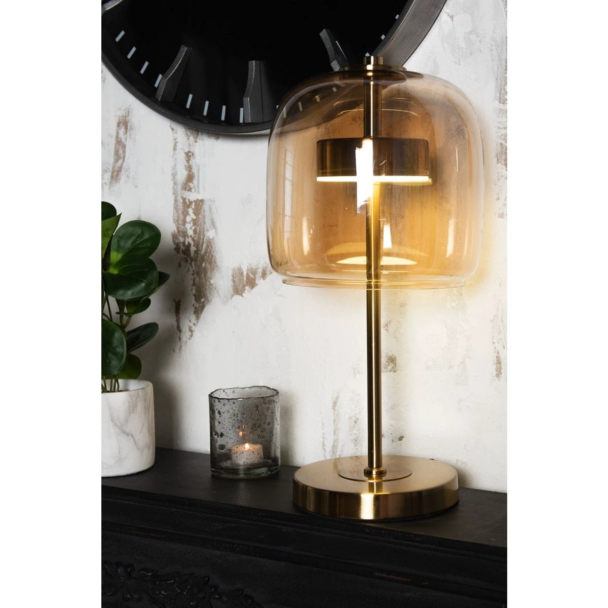 Tealight holder Ø 8x10 cm by Clayre & Eef.