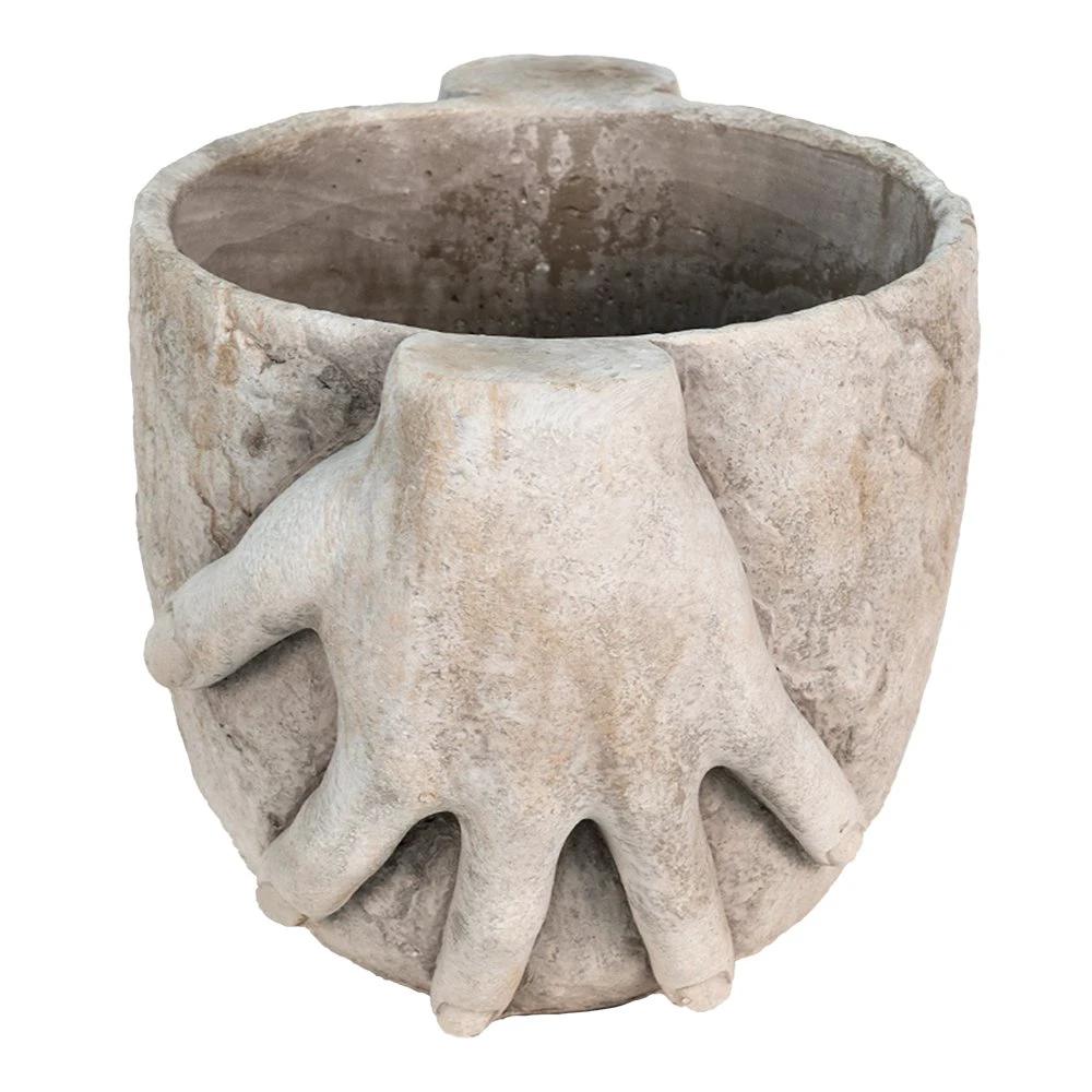 Bloempot 25x18x17 cm by Clayre & Eef.