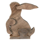 Decoration statue rabbit 28x11x33 cm by Clayre & Eef.