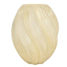 Vase Ø 17x21 cm Yellow Glass by Clayre & Eef.