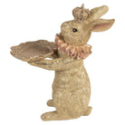 Deko-Statue Hase 31x20x33 cm Beige Kunststoff von Clayre & Eef.