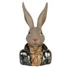 Decoration Statue Rabbit 13x10x23 cm Beige Plastic by Clayre & Eef.