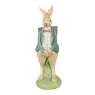 Decoration rabbit 11x11x30 cm by Clayre & Eef.