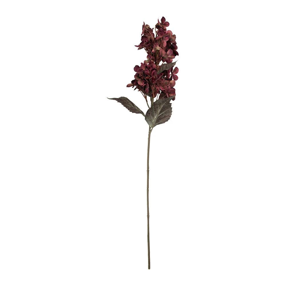 Artificial flower 8x8x72 cm Purple Plastic by Clayre & Eef.