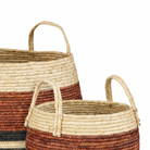 Storage basket set Brown by Mica Decorations